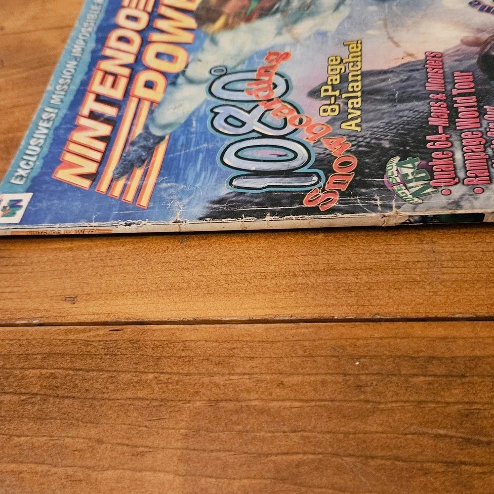 Nintendo Power Vol. 106 March 1998 Magazine Quake N64 + Poster
